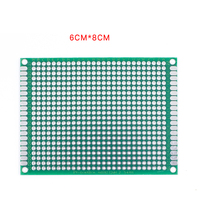 Carte de développement universelle double face en cuivre 1 oz pour prototypes PCBA d'électronique grand public, plaque d'expérimentation, platine d'expérimentation