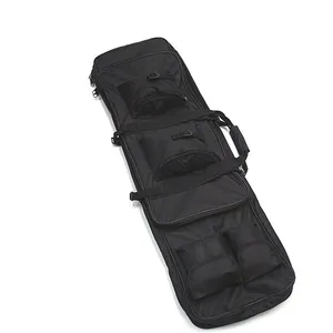 Double Long Gun Bag Transportation Case Outdoor Tactical Gun Cases Water Dust Resistant Long Gun Case Bag