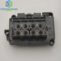 Print Head F189 DX7 Baru Tidak Terkunci dan Tidak Terenkripsi, Kompatibel dengan Mesin Cetak Inkjet Tinta Eco Solvent UV, Suku Cadang