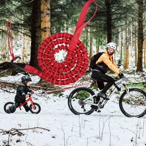 Câble de remorquage pour enfants, cordon élastique pour vélo d'<span class=keywords><strong>enfant</strong></span>, compatible avec tous les VTT, crochets pour usage intensif, voiture, urgence, tout-terrain - Product Image 3