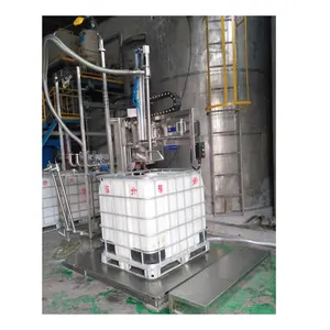 Máquina de llenado de barriles de ácido láctico, barril de 1000 litros de tonelada, medición digital de líquidos semiautomática y llenado de barriles de pesaje Mac
