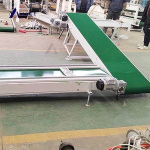 Transportadores de correa de transporte de China, transportador de correa de pared lateral flexible de alta calidad, elevador de transportador de correa personalizado de fábrica - Product Image 2