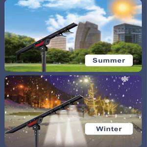 Lumiere solaire exterieur防水両面ソーラーパネル街路灯80W100W120W150W屋外LEDソーラー街路灯 - Product Image 5