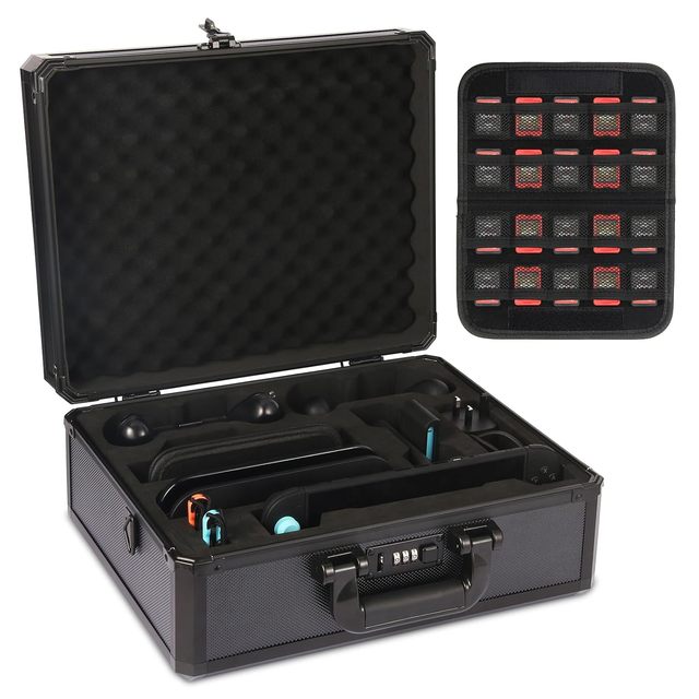 Ultimate All-in-One Aluminum Case for Nintendo Switch 2 - Customized Tool Case for Game Equipment