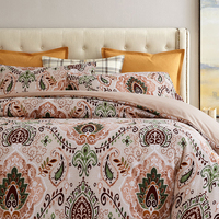 Parures de lit occidentales en gros, marque privée, housses de couette durables en gros, housses de couette de luxe en gros, ensemble de housses de couette de luxe