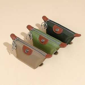 TREGUI – Mini sac à main en coton écologique pour femme avec fermeture éclair, organiseur <span class=keywords><strong>de</strong></span> maquillage et <span class=keywords><strong>de</strong></span> rouges à lèvres, petit portefeuille et <span class=keywords><strong>porte</strong></span>-<span class=keywords><strong>monnaie</strong></span> - Product Image 2