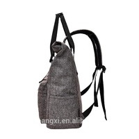 Sac à dos pour ordinateur portable imperméable de haute qualité personnalisé avec USB et polyester pour les sports de plein air unisexes