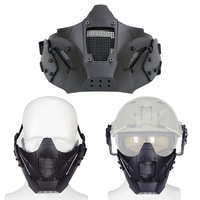 Masque Kango Iron Warrior demi-visage, module combinable, accessoires pour casque FAST, protection à séchage rapide pour la conduite sur le terrain
