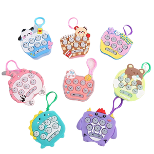 Minrong Nuevo Juguete Electrónico con Patrón de Dibujos Animados, Juego de Presionar Rápido, Juguete Antiestrés de Plástico, Burbuja Educativa <span class=keywords><strong>Versus</strong></span> Unisex 0-24 - Product Image 1