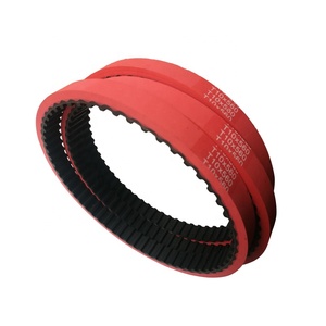 Correa Dentada Recubierta de Goma Roja T10-630 para Máquina Empacadora - Product Image 6