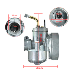Carburateur moto 17mm Bing Style Carb pour Bing SRC 1/17/54 Vergaser pour KREIDLER <span class=keywords><strong>TUNTURI</strong></span> - Product Image 6