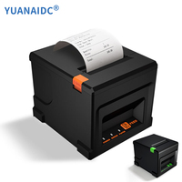 Impresora Térmica de Recibos de 80 mm con Cortador Automático, Uso Comercial, Inalámbrica, Conexión USB/LAN, Compatible con Linux, 203 dpi, FCC ESC/POS