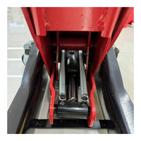 Portable Hot-vente Double pompe rouge électrique rapide 2 tonnes Mini voiture cric de sol hydraulique
