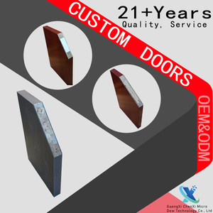 <span class=keywords><strong>Puerta</strong></span> <span class=keywords><strong>Interior</strong></span> de <span class=keywords><strong>MDF</strong></span> con Núcleo Hueco, Diseño de Madera, para Dormitorios, Color Blanco, Fabricación OEM y ODM - Product Image 4