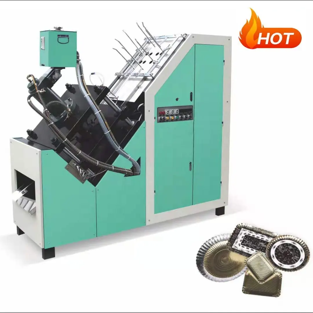 Machine for making paper plates,disposable paper plate making machine