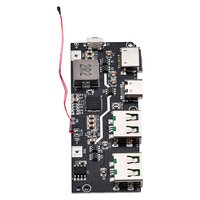 RNSbot 22.5W Power Bank 5 ports bidirectionnel charge rapide Module Mobile Circuit imprimé bricolage carte mère nidification matériel QC4 + PD3.0