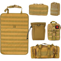 Sac de rangement tactique pour siège arrière de voiture Pioneer, sac de rangement suspendu multifonctionnel en nylon 55x37cm