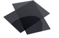 Prix de la plaque de toiture solide en polycarbonate gris brun transparent anti-UV pour chapeau de soleil