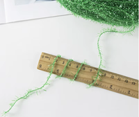 New Types of Fancy Yarn Feather Centipede Yarn for Knitting Shiny Top Quality Polyester Thread