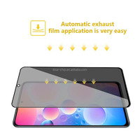 Protection d'écran en verre pour téléphone portable anti-espion personnalisée, adhésif sans bulles, pour Vivo Y12 Y15 Y17 Y67 Y97 X300 Pro
