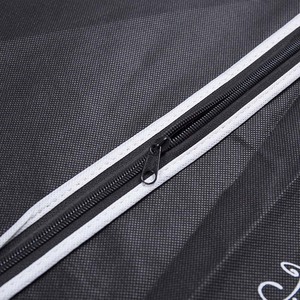 Vente chaude de haute qualité pliable <span class=keywords><strong>housse</strong></span> en tissu anti-poussière pour robe de mariée sac de costume personnalisé pour le stockage de vêtements prix bon marché - Product Image 3