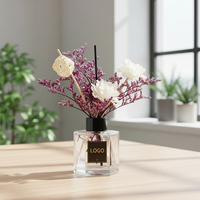 Diffuseur de parfum d'ambiance sans alcool Jinxing en forme de fleur avec arôme de parfum