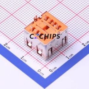 907-422A1111Y10210 <b>USB</b> Connector Through hole Component (THT) Connector Type-<b>A</b> <b>USB</b> <b>2.0</b> Female Through Hole - Product Image 2