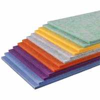 Panneau insonorisé en feutre de fibre de polyester décoration intérieure de salle de piano de maternelle panneau insonorisant ignifuge