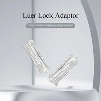 Adaptateur de connecteur Luer Lock femelle à femelle/coupleur de seringue pour une utilisation en beauté, stérile