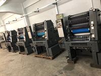 Machine d'Impression Offset d'Occasion Heidelberg GTO 52 Une Deux et Quatre Couleurs Prête à l'Expédition