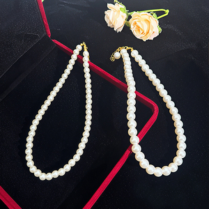 Collana di Moda Coreana per Donne con Perline, Elegante Catena con Perle per <span class=keywords><strong>la</strong></span> Clavicola, Gioielli Semplici ed Eleganti - Product Image 6