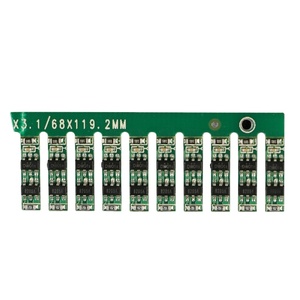 BMS 1S 3.7V 2.5A ลิเธียมไอออนเทอร์นารี NMC แบตเตอรี่/ปล่อยบอร์ดพอร์ตเดียวกัน F500จีน - Product Image 1