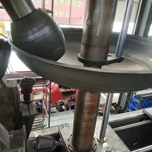 SHUIPO LPG Tanker bottom spinning machine/tanker bottom spinning forming machine