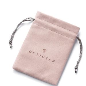 Bolsa de Microfibra con Cordón y Logotipo Personalizado, Bolsa de Embalaje para Joyería Pequeña, Bolsa de Regalo para Aretes y Collares para Festivales - Product Image 6