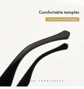 Gafas de Sol Cuadradas Modernas de Alta Calidad con Logotipo Personalizado, Lentes de Espejo Azules con Protección UV400, Gafas de Sol Extra Grandes para Hombre y Mujer - Product Image 4