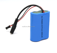 Paquete de Baterías de Iones de Litio de Ciclo Profundo 3.7V 18650, Celdas de Grado A con BMS para Dispositivos Médicos y de Belleza, Juguetes RC, Sistema de Respaldo de Luz LED