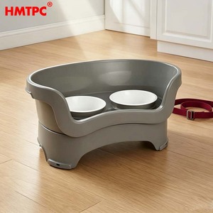 Bol surélevé de haute qualité pour animaux de compagnie, anti-étouffement, anti-déversement, pour petits et moyens animaux d'intérieur, avec bol intérieur amovible - Product Image 2
