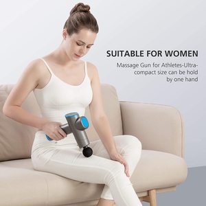 Pistolet de <span class=keywords><strong>massage</strong></span> à batterie au lithium avec boîte chauffante et de transport pour le cou, le dos, les jambes et le corps entier Conception portable sans fil - Product Image 3