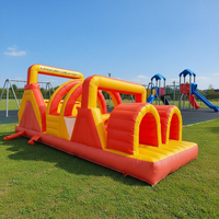 Grand château gonflable de haute qualité parcours d'obstacles rebondissant maison videur pour enfants et adultes aire de jeux