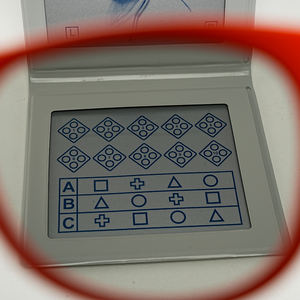 Alat Uji Persepsi Visi <span class=keywords><strong>Stereo</strong></span>, Perangkat Pengujian Stereopsis, Penilaian Visi Binokular, Alat Pelatihan Ketajaman Penglihatan - Product Image 2
