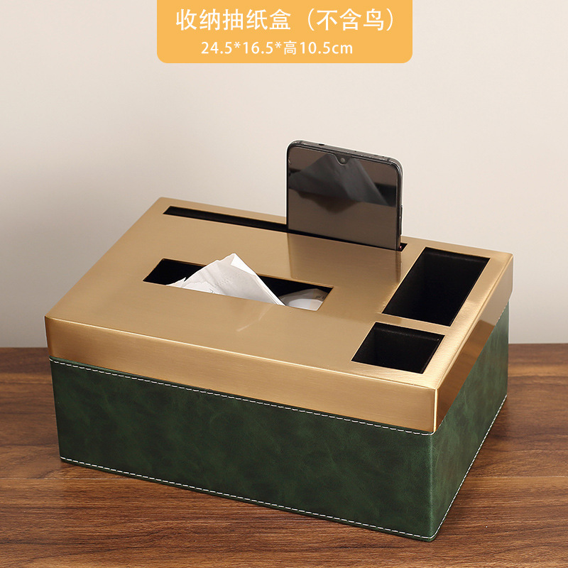 Boîte de rangement pour mouchoirs (hors marque Copper Bird)
