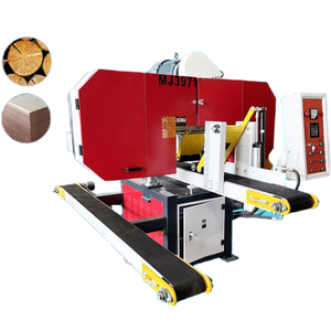 Industrial Horizontal Dual Blade Conveyor Resaw <strong>Wood</strong> <strong>Cutting</strong> Band Saw 15.37kW Motor for <strong>Cutting</strong> Logs Redwood <strong>Thin</strong> <strong>Wood</strong> <strong>Board</strong> - Product Image 1