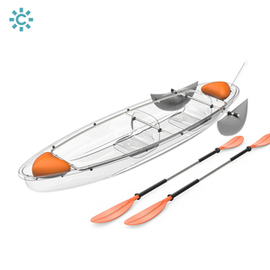 <span class=keywords><strong>Kayak</strong></span> Transparente a <span class=keywords><strong>Precio</strong></span> de Fábrica, Canoa Transparente con Fondo Transparente para 2~3 Personas, Kayaks Transparentes para Turismo con Accesorios Gratuitos - Product Image 1