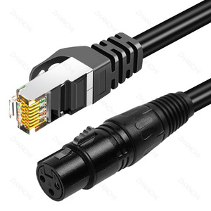 <span class=keywords><strong>XLR</strong></span> pour câblage RJ45, ligne sonore lumineuse DMX512, cuivre équilibré <span class=keywords><strong>XLR</strong></span> vers <span class=keywords><strong>port</strong></span> réseau, tête en cristal pour ordinateur personnel - Product Image 5