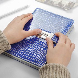<span class=keywords><strong>Rose</strong></span> PU Cuir Livre de Croquis Journal Planificateur Organisateur Mot Journal Rechargeable Journal Cahier - Product Image 3
