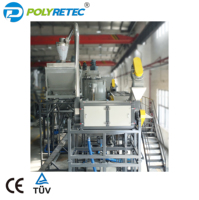 Machine de recyclage de bouteilles en plastique de Chine, ligne de broyage et de lavage approuvée par la FDA