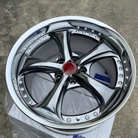 Rines de Aleación Forjados HZH de 2 y 3 Piezas, 18, 19, 20 Pulgadas, Diseño Cóncavo, Cromado Pulido, 5x114.3, 5x120 para Nissan 350Z/370Z GT-R