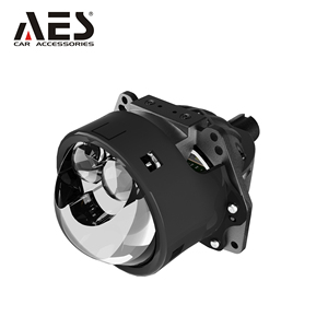 AES MINI taille Double Laser quatre faisceaux 3 ''70 W lentille de projecteur UX-2 BiLed pour <span class=keywords><strong>9006</strong></span> <span class=keywords><strong>9006</strong></span> H1 H4 H7 voiture lumières LED - Product Image 3