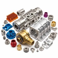 Özel Paslanmaz Çelik ve Alüminyum CNC Frezeleme Anodize Motosiklet Yedek Parçaları Hassas 3/4/5 Eksen İşleme Kiti