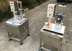 Máquina Tapadora Manual Semiautomática CX-BZG con Bomba para Botellas de Plástico/Vidrio, 1 Año de Garantía, Envasado de Alimentos y Productos Químicos - Product Image 3